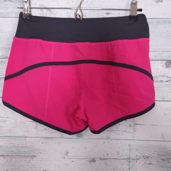 Mizuno Dynamic Elite 9 Cover Up Shorts X Small Pink Gray - Picture 4 of 8